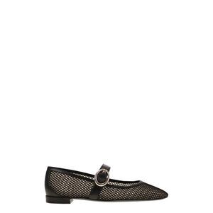 STUART WEITZMAN Women's Mesh Mary Jane Flats Women BLACK Sandals